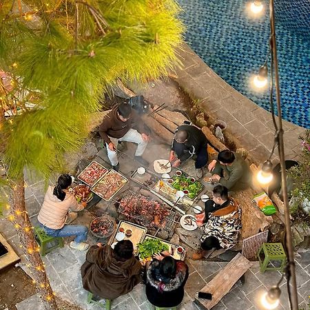 Bach Xanh House. Triangle Bungalow Tam Ðảo Екстериор снимка