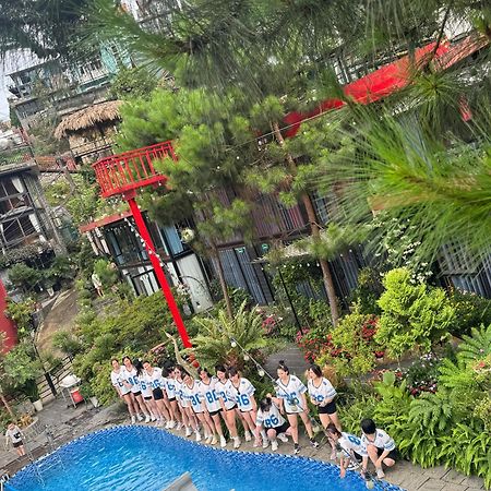 Bach Xanh House. Triangle Bungalow Tam Ðảo Екстериор снимка