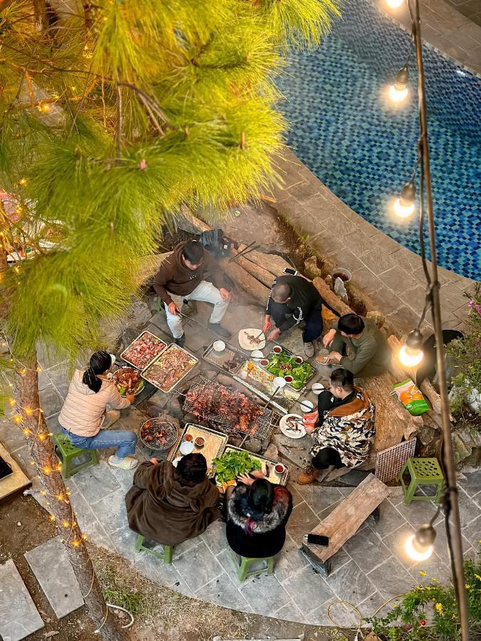 Bach Xanh House. Triangle Bungalow Tam Ðảo Екстериор снимка
