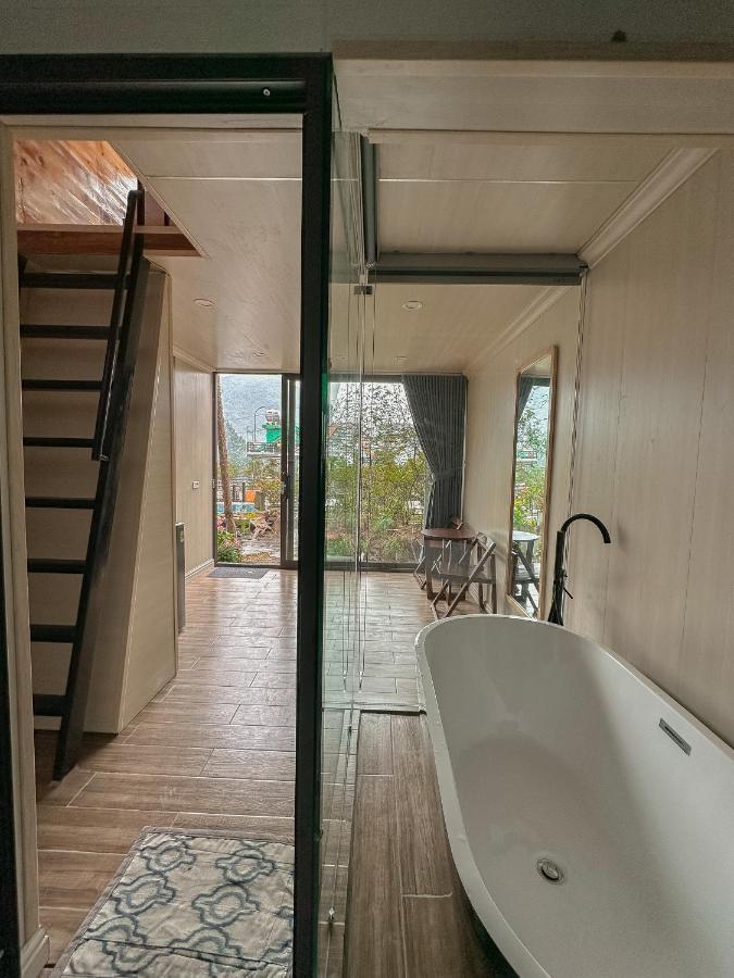 Bach Xanh House. Triangle Bungalow Tam Ðảo Екстериор снимка