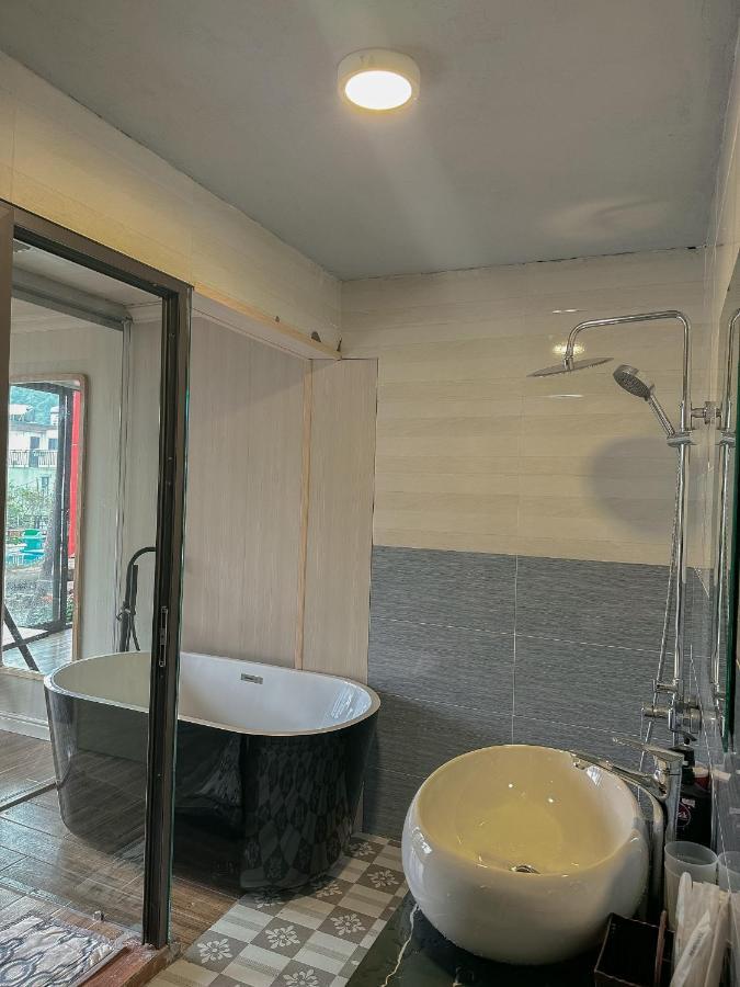 Bach Xanh House. Triangle Bungalow Tam Ðảo Екстериор снимка