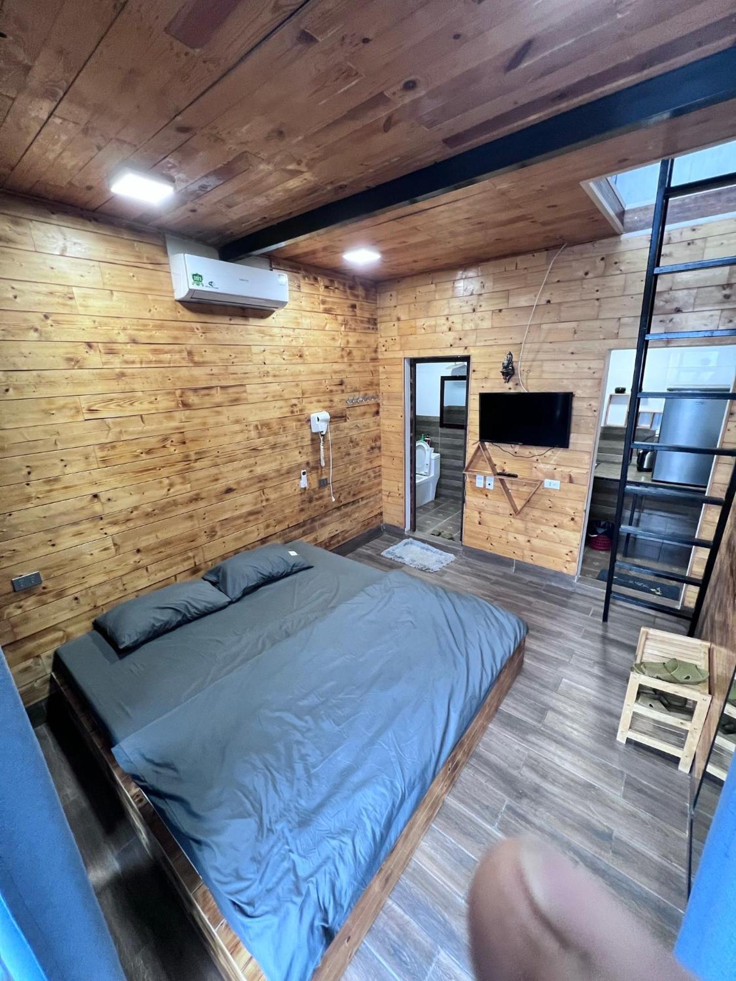 Bach Xanh House. Triangle Bungalow Tam Ðảo Екстериор снимка